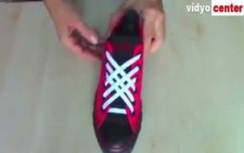 Ayakkabı bağını bağlamada pratik yol…
