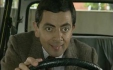 Mr. Bean – Ramming His Car out of the Car Park